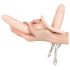 You2Toys - Pričvrstivi duo vibrator - prirodni