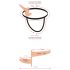 You2Toys - Pričvrstivi duo vibrator - prirodni