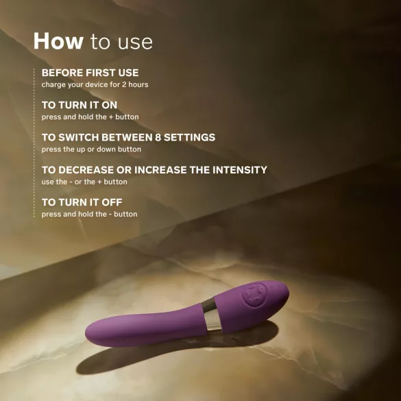 LELO Elise 2 - luksuzni vibrator - ljubičasta