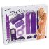 You2Toys - Ljubičasti seksualni zanos - set s vibratorom (9 dijelova)