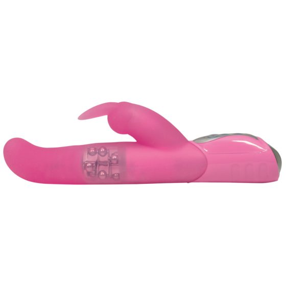 SMILE Pearly Bunny - biserni vibrator (ružičasti)