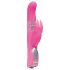SMILE Pearly Bunny - sjajni vibrator s perlama (ružičasti)