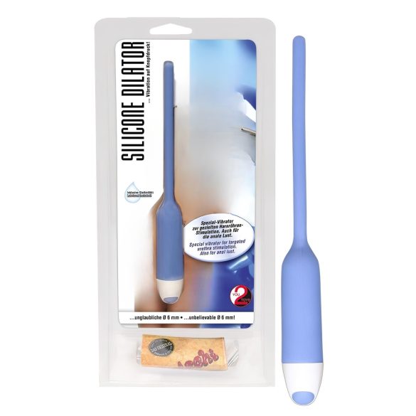 You2Toys - Mali silikonski vibrator za mokraćnu cijev - plavi