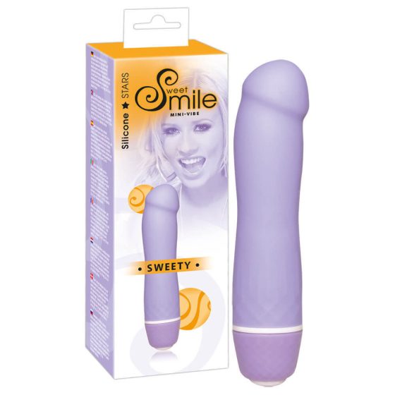 SMILE Sweety - mini vibrator (ljubičasti)