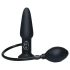 You2Toys True Black - napuhujući analni vibrator (crni)