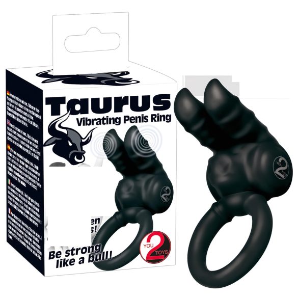 You2Toys Taurus – vibrirajući prsten za penis s 2 motora