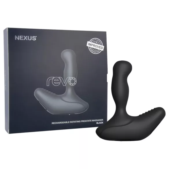 Nexus Revo - rotirajući prostata vibrator (crni)