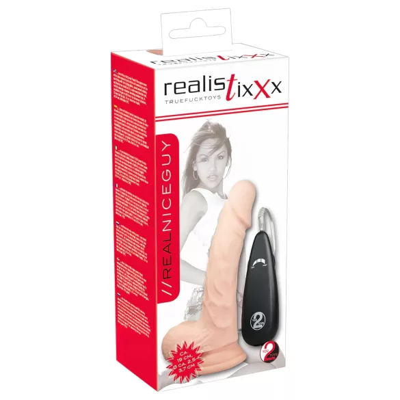 realistixxx Realistični, prirodni vibrator (17,5 cm)