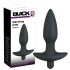 Vibrirajući analni plug Black Velvet - srednji
