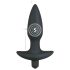 Vibrirajući analni plug Black Velvet - srednji
