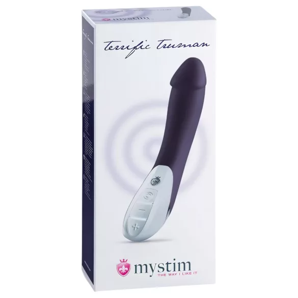mystim - vibrator s 2 motora - plavi