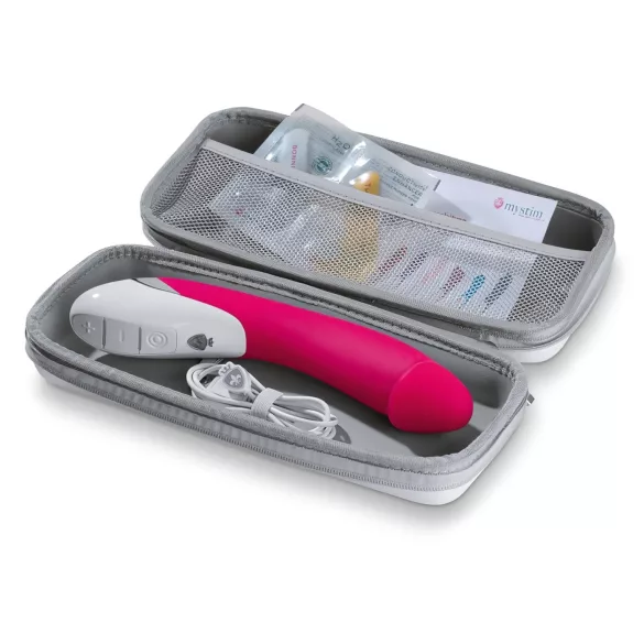 mystim - vibrator s 2 motora - plavi