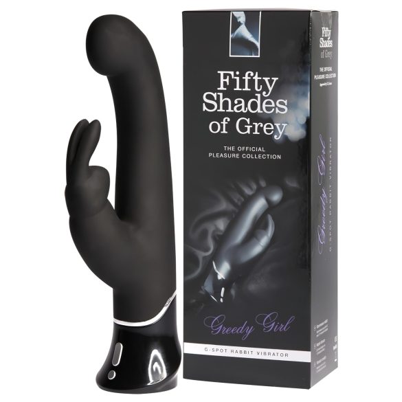 Pedeset nijansi sive - vibrator s klitoris masažerom (USB)