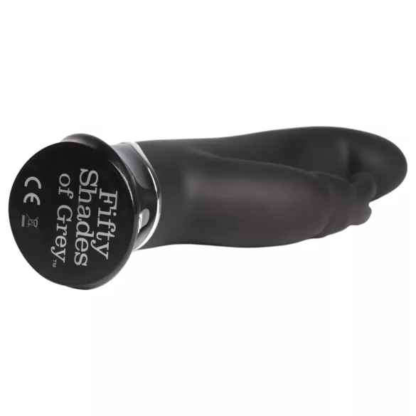 Pedeset nijansi sive Greedy Girl - vibrator s ručkom za klitoris (crni)