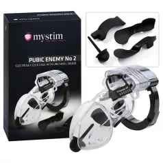 mystim Pubic Enemy No 2 - elektro penisna kavez