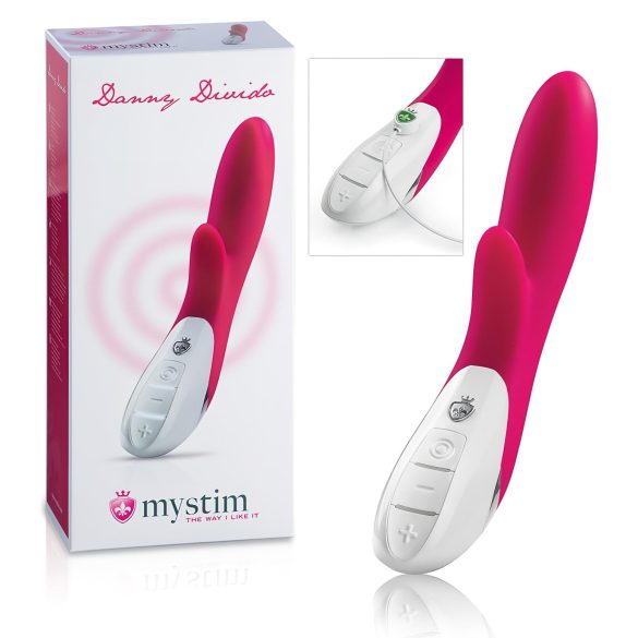 mystim Danny Divido - vibrator za stimulaciju klitorisa (ružičasti)
