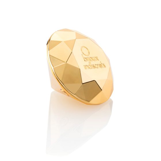 bijoux indiscrets Twenty One - punjivi vibrator za klitor (zlato)