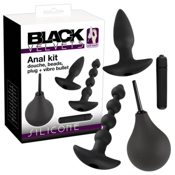 Black Velvet analni set (4 dijela)
