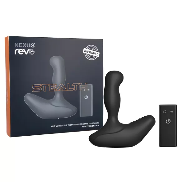 Nexus Revo Stealth - vibrator za prostatu s rotacijom i daljinskim upravljačem