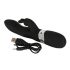 SMILE Blacky - USB dvojni motorni vibrator (crni)