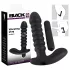Black Velvets - vibrator s naborima - srednji - crni
