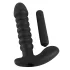 Black Velvets - vibrator s naborima - srednji - crni