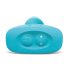b-Vibe - rotirajući analni vibrator s perlama (tirkizni)