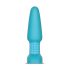 b-Vibe - rotirajući analni vibrator s perlama (tirkizni)