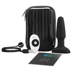   b-Vibe - rotirajući analni vibrator s kuglicama na punjenje (crni)
