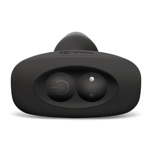 b-Vibe - rotirajući analni vibrator s kuglicama na punjenje (crni)