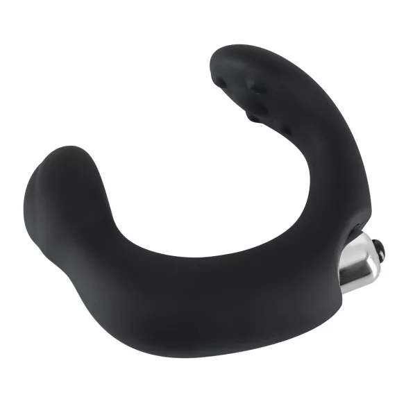 Rebel - vibrator za prostatu zakrivljen - crni