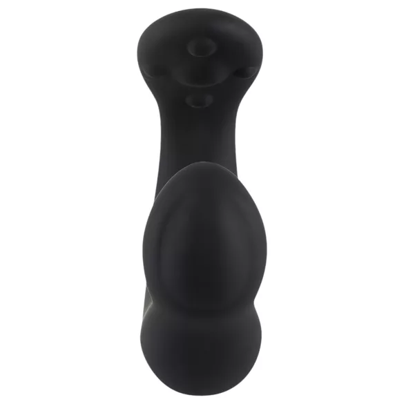 Rebel - vibrator za prostatu zakrivljen - crni