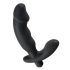 Rebel - prostata vibrator s perjanicom (crni)