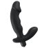 Rebel - prostata vibrator s perjanicom (crni)