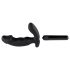 Rebel - prostata vibrator s perjanicom (crni)