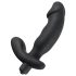 Rebel - prostata vibrator s perjanicom (crni)
