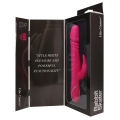 Vibe Couture Rabbit Skater - Zeko, push vibrator (roza)
