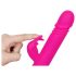 Vibe Couture Zeko Skater - Zeka vibrator s potiscima (ružičasti)