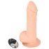 Bežični 7 - silikonski vibrator (prirodni izgled)