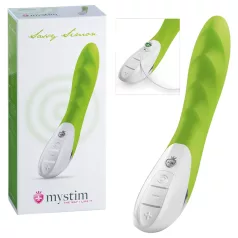 mystim Sassy Simon - Vibrator s 2 motora - zeleni