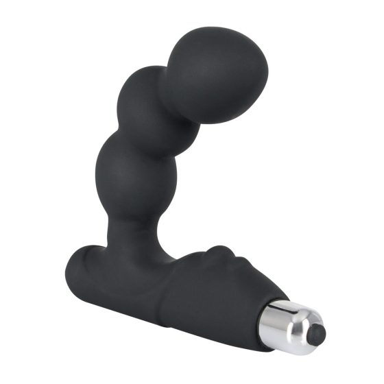 Rebel - sferični vibrator za prostatu (crni)