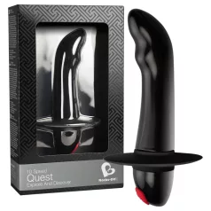  Quest - vibrator za prostatu za početnike 10 funkcija - crni