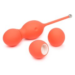   We-Vibe Bloom - bežična gejša lopta sa zamjenjivim utezima (narančasta)