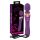 Javida Double - masažni vibrator (ljubičasti)