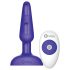 b-Vibe trio - 3-motorski analni vibrator (ljubičasti)