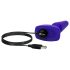 b-Vibe trio - 3-motorski analni vibrator (ljubičasti)