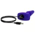 b-Vibe trio - 3-motorni analni vibrator (ljubičasti)