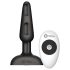 b-Vibe Trio - 3 motora analni vibrator (crni)