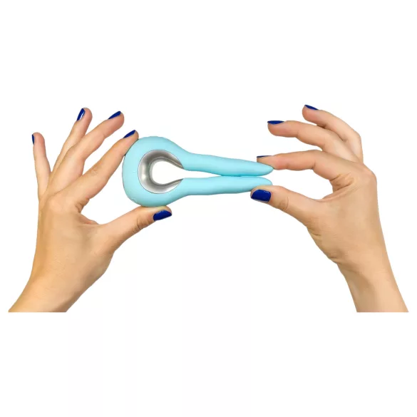 G-vibe Mini - vibrator za G-točku - silikon - menta - USB punjenje