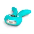 G-vibe Mini - vibrator za G-točku - silikon - menta - USB punjenje